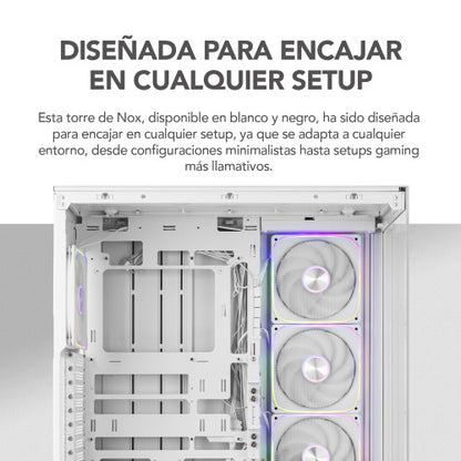 Caja Gaming Semitorre Nox Hummer Blade/ Blanca_22