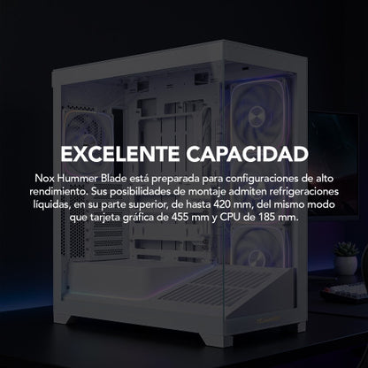 Caja Gaming Semitorre Nox Hummer Blade/ Blanca_23