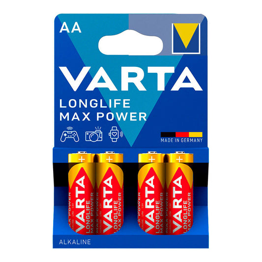 Bateria VARTA Longlife Max Power AA / Preto / 1829487_0