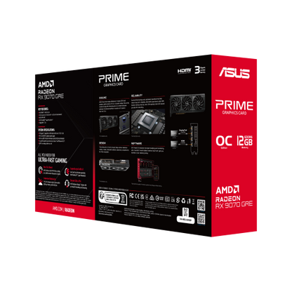 Radeon RX 9070 GRE PRIME OC, Grafikkarte_12