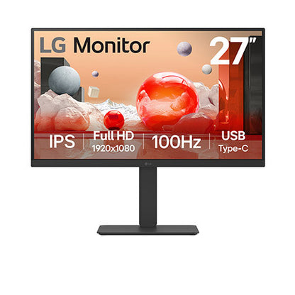 Monitor Profesional LG 27BA560-T 27"/ Full HD/ Multimedia/ Regulable en altura/ Negro_1