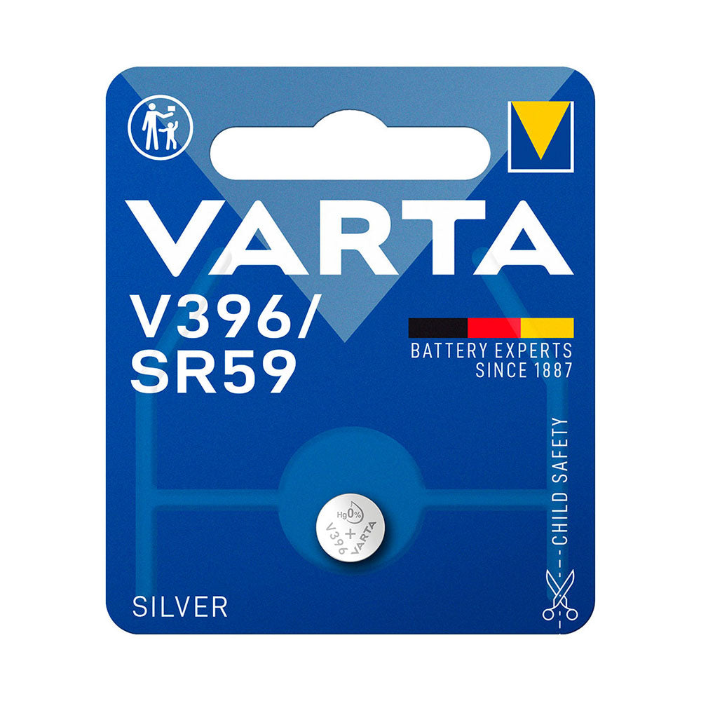 Micro pilha de botÃ£o varta silver sr59 - v396 1,55v (blÃ­ster 1 unid.) Ã¸7,9x2,6mm_0