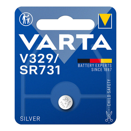 Micro pilha de botÃ£o varta silver sr73 - v329 1,55v (blÃ­ster 1 unid.) Ã¸7,9x3,1mm_0