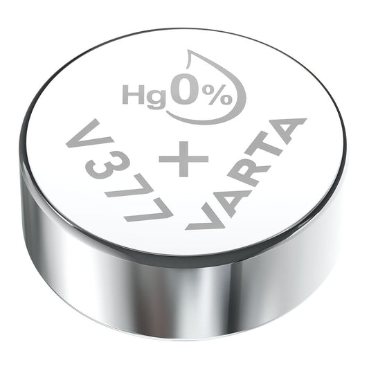 Micro pilha de botÃ£o varta silver sr66 - v377 1,55v (blÃ­ster 1 unid.) Ã¸6,8x2,5mm_0