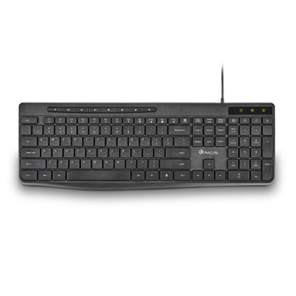 NGS SPECTRA (QUERTY, ES) teclado Hogar / Oficina USB QWERTY EspaÃ±ol Negro_0