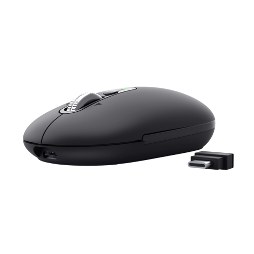 Ratón Inalámbrico Trust Seron 26018/ Batería recargable/ Hasta 3200 DPI/ Negro_3