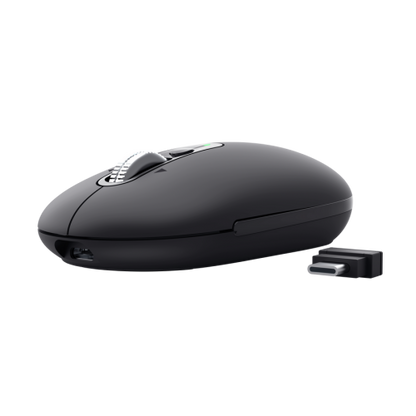 Ratón Inalámbrico Trust Seron 26018/ Batería recargable/ Hasta 3200 DPI/ Negro_3