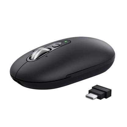 Ratón Inalámbrico Trust Seron 26018/ Batería recargable/ Hasta 3200 DPI/ Negro_4