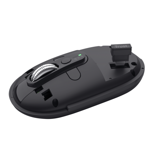 Ratón Inalámbrico Trust Seron 26018/ Batería recargable/ Hasta 3200 DPI/ Negro_9