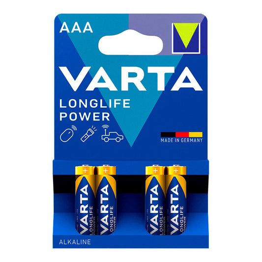 Pilha varta alcalina longlife aaa - lr03 2 tiras (10 blÃ­sters 4 unid.) Ã¸10,5x44,5mm_0