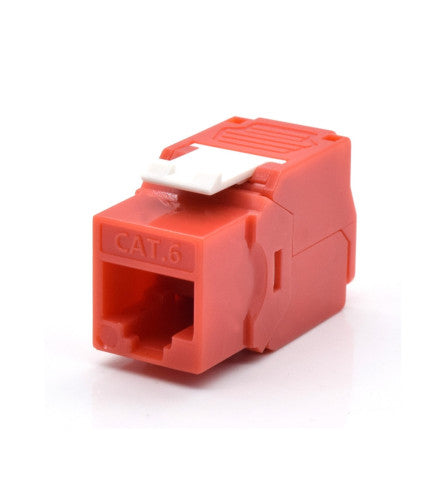 WP WPC-KEY-6UP-TL/R conector RJ45 Rojo, Blanco_1