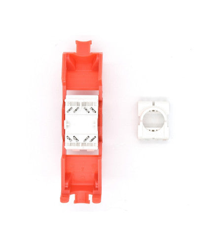 WP WPC-KEY-6UP-TL/R conector RJ45 Rojo, Blanco_2