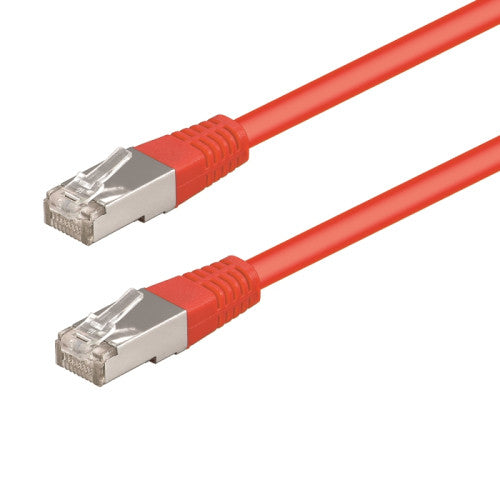 WP WPC-PAT-5F005R cable de red Rojo 0,5 m Cat5e F/UTP (FTP)_0