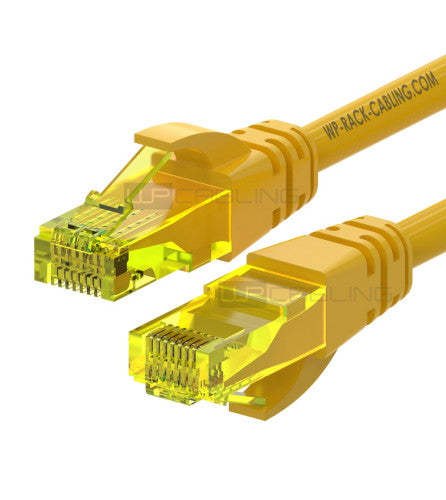 WP WPC-PAT-6AU030Y cable de red Amarillo 3 m Cat6a U/UTP (UTP)_0