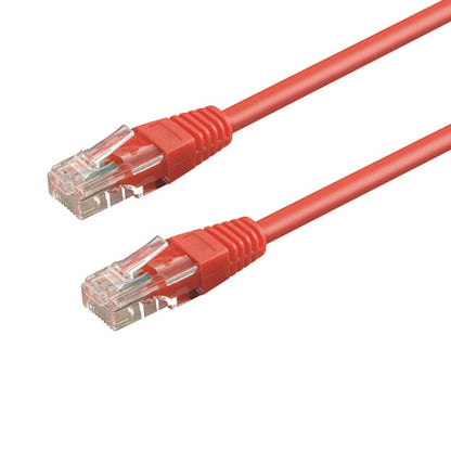 WP WPC-PAT-6U005R cable de red Rojo 0,5 m Cat6 U/UTP (UTP)_1