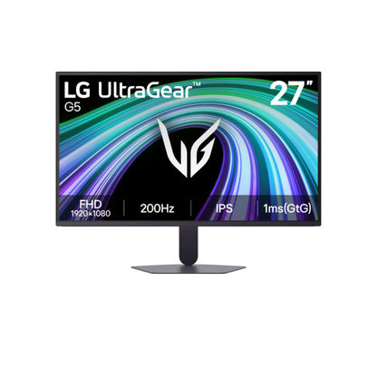 Monitor Gaming LG UltraGear G5 27G523B-B 27"/ Full HD/ 1ms/ 200Hz/ IPS/ Negro_0