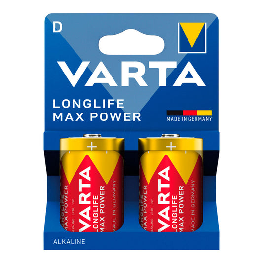 Bateria longlife max power d - lr20 (blister cartÃ£o 2 unid.) Ã¸34,2 x 61,5 mm_0