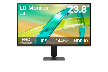 LG MONITOR, 23.8 PULGADAS, 24U411B-B, 60CM, 0.2745 Ã 0.2745 PIXELES, FULL HD, LED, 5 MS, NEGRO_1