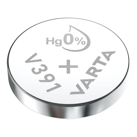 Bateria de botÃ£o sr55 - v391 varta 42mah (blÃ­ster 1 unid.) Ã¸11,6x5,4mm_0