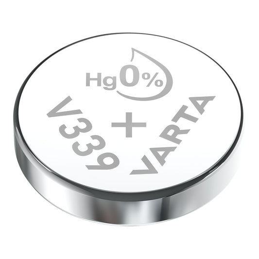 Bateria de botÃ£o sr614sw - v339 varta 12 mah (blÃ­ster 1 unid.) Ã¸6,8x1,45mm_0