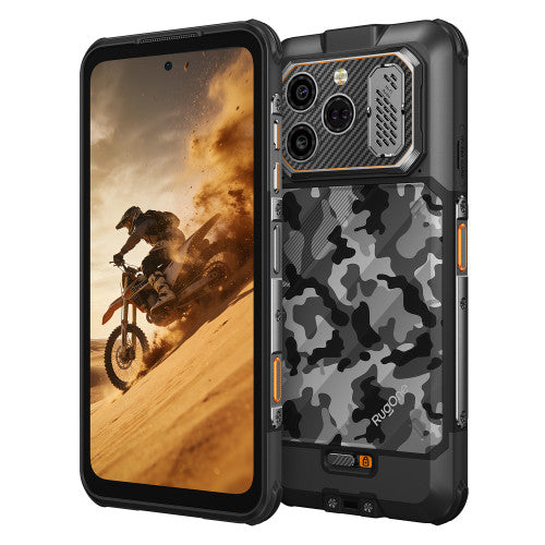 RUGONE XEVER 8 BLACK 256 GB ROM BY ULEFONE (8GB + 8GB DYNAMIC RAM)_0