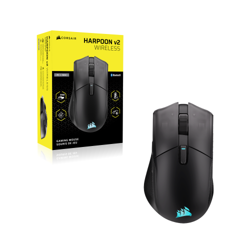 RATON CORSAIR GAMING HARPOON V2 WIRELESS RGB NEGRO CH-9311110-WW_0