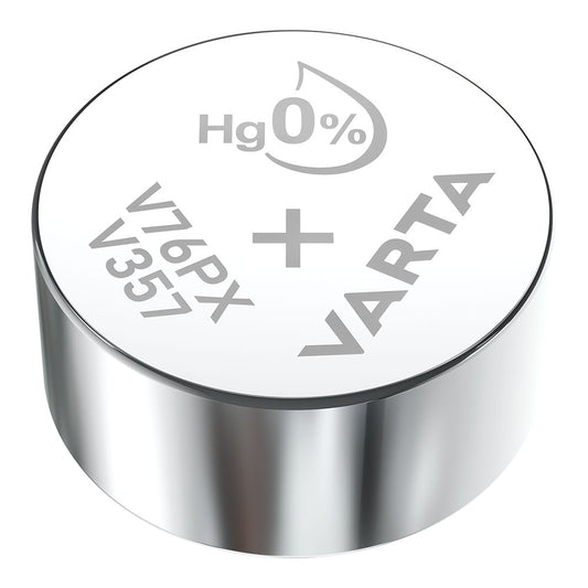 Micro pilha botÃ£o varta sr44 - v357 silver 1,55v (blÃ­ster 1 unid.) Ã¸11,6x5,4mm_0