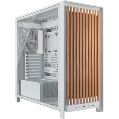 Corsair FRAME 5000D WOOD RS Midi Tower Nuez, Blanco_0
