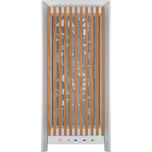 Corsair FRAME 5000D WOOD RS Midi Tower Nuez, Blanco_1