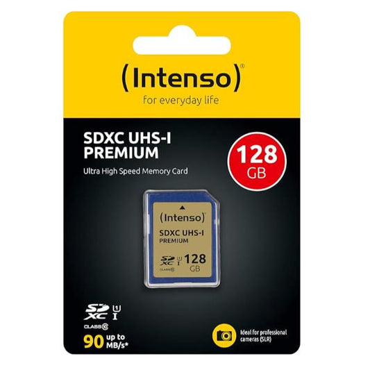 Cartão SDXC INTENSO / 128 GB / Preto / 3421491_0