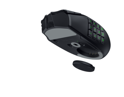 Razer Naga V3 Pro ratÃ³n Juego Mano derecha RF Wireless + Bluetooth + USB Type-C Ãptico 50000 DPI_6