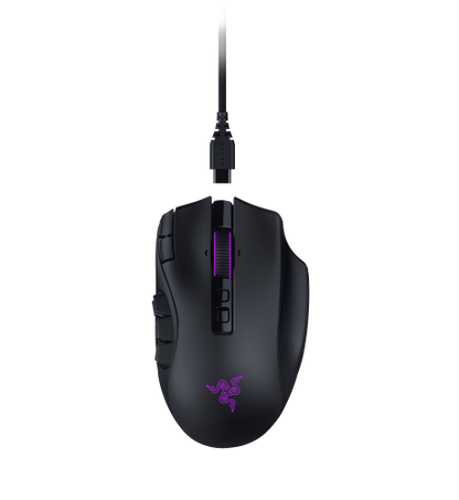 Razer Naga V3 Pro ratÃ³n Juego Mano derecha RF Wireless + Bluetooth + USB Type-C Ãptico 50000 DPI_9