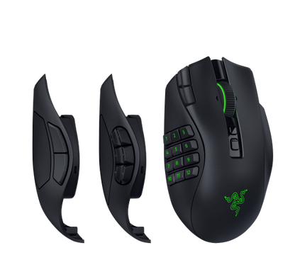 Razer Naga V3 Pro ratÃ³n Juego Mano derecha RF Wireless + Bluetooth + USB Type-C Ãptico 50000 DPI_11