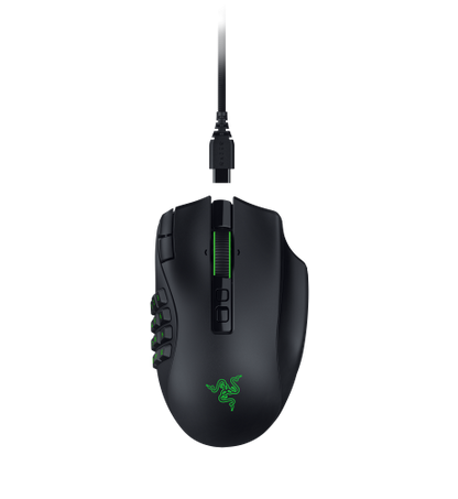Razer Naga V3 Pro ratÃ³n Juego Mano derecha RF Wireless + Bluetooth + USB Type-C Ãptico 50000 DPI_12