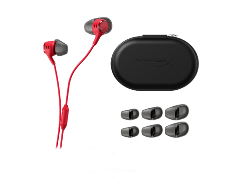 HyperX Auriculares Cloud Earbuds III rojos_0