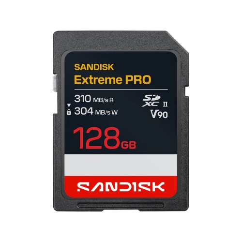 SanDisk Extreme PRO SD UHS-II V90 Card - 128GB SDXC_0