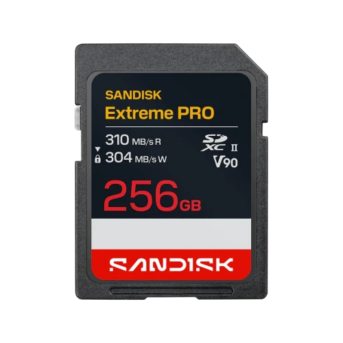 SanDisk Extreme PRO SD UHS-II V90 Card - 256GB SDXC_0