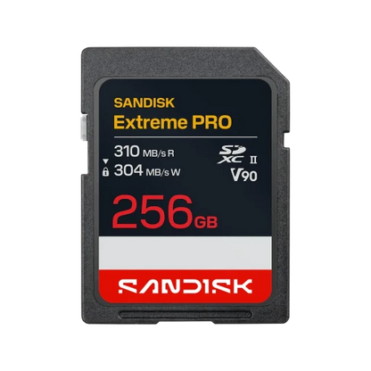 SanDisk Extreme PRO SD UHS-II V90 Card - 256GB SDXC_0