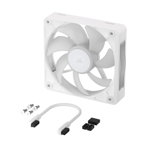 VENTILADOR CAJA CORSAIR RX II RGB SERIES ICUE LINK RX360 II UNIFIED FRAME RGB WHITE 360MM RGB FAN TRIPLE FAN CO-9051062-WW_3