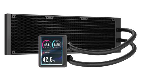 VENTI. CPU CORSAIR NAUTILUS II 360 RS LCD 360MM RADIATOR LIQUID CPU COOLER CW-9061053-WW_1
