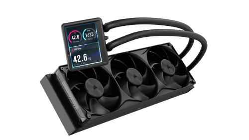 VENTI. CPU CORSAIR NAUTILUS II 360 RS LCD 360MM RADIATOR LIQUID CPU COOLER CW-9061053-WW_2