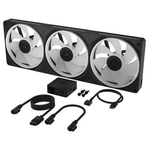 VENTILADOR CAJA CORSAIR LX-R RGB SERIES ICUE LINK LX360-R RGB 360MM RGB FAN TRIPLE FAN CO-9051067-WW_2