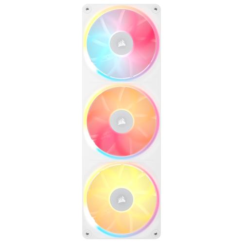 VENTILADOR CAJA CORSAIR LX RGB SERIES ICUE LINK LX360 RGB WHITE 360MM RGB FAN TRIPLE FAN CO-9051066-WW_3