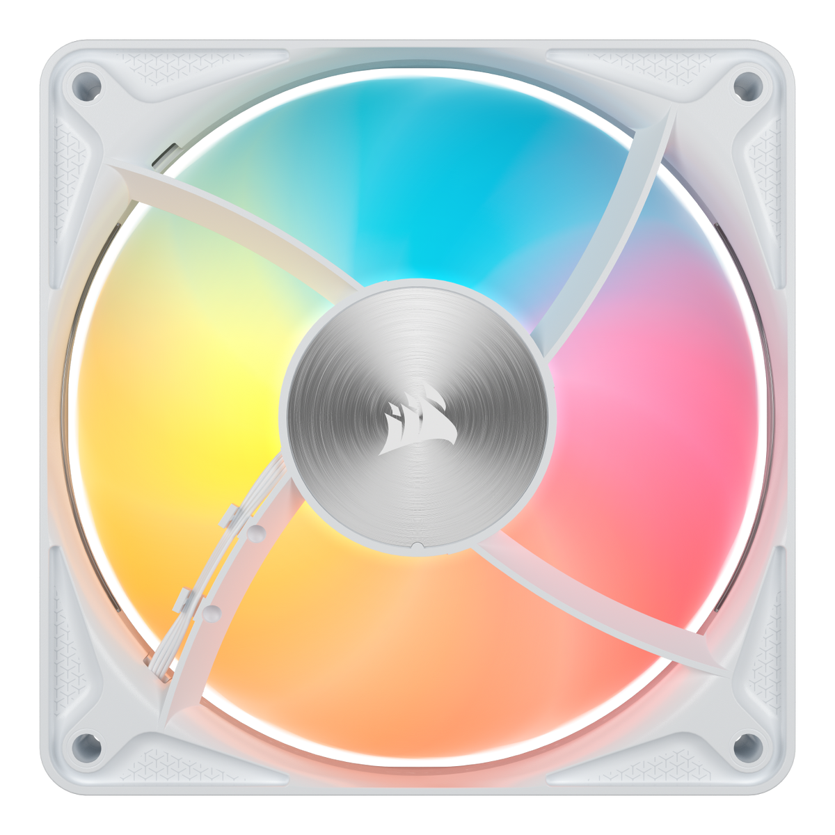 VENTILADOR CAJA CORSAIR RS120 II ARGB WHITE 120MM ARGB FAN SINGLE PACK CO-9051070-WW_1