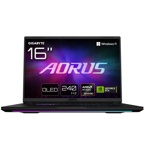 GIGABYTE AORUS MASTER 16 PortÃ¡til Gaming - 16.0â, 240Hz OLED, AMD Ryzen 9 9955X3D, GPU NVIDIA RTX 5080, 32GB DDR5 5600MHz, 1TB SSD, Windows 11 Home, GarantÃ­a de 2 aÃ±os, AORUS MASTER 16 6YJM5ESE64SH_0
