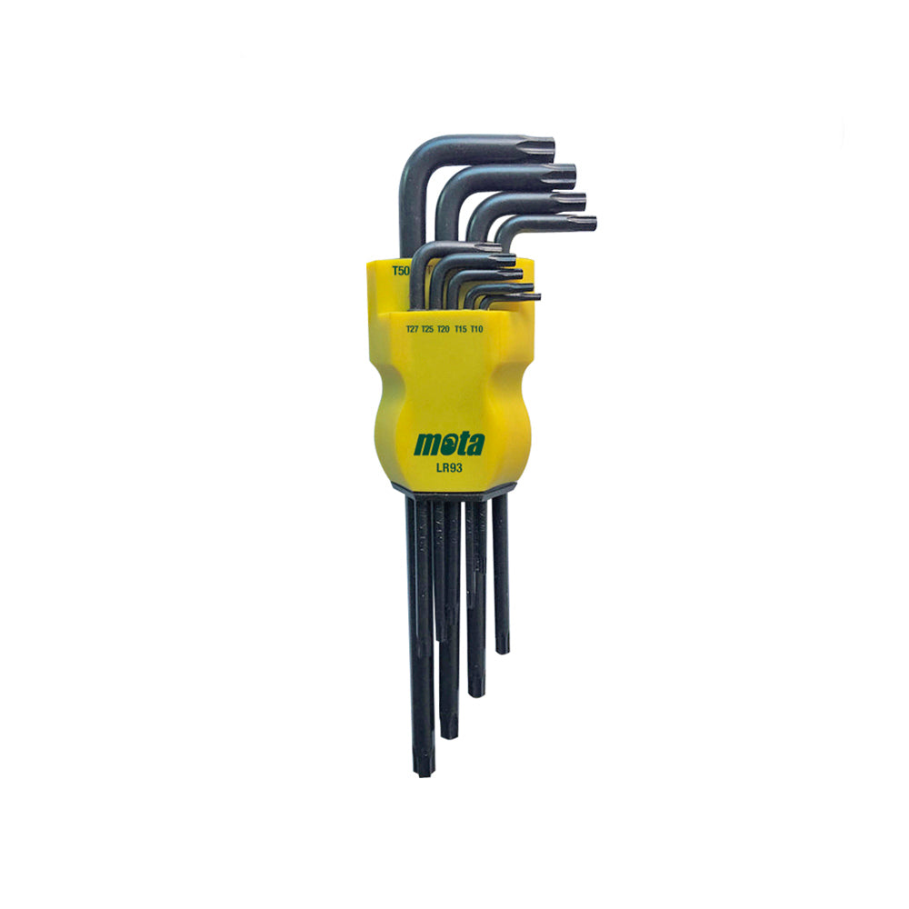 Jogo de chaves torx tamper extra compridas lr93 mota_0