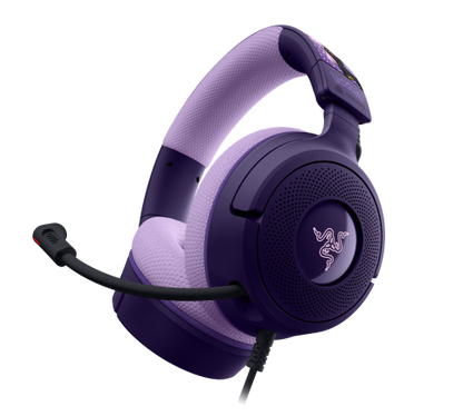 Razer Kraken V4 X â Espeon & Umbreon Edition Auriculares AlÃ¡mbrico Diadema Juego USB Type-C / USB Type-A PÃºrpura, Negro_0