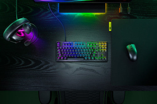 Razer Huntsman V3 HE Magnetic Tenkeyless 8KHz teclado Juego USB QWERTY InglÃ©s Negro_3
