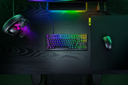 Razer Huntsman V3 HE Magnetic Tenkeyless 8KHz teclado Juego USB QWERTY InglÃ©s Negro_3