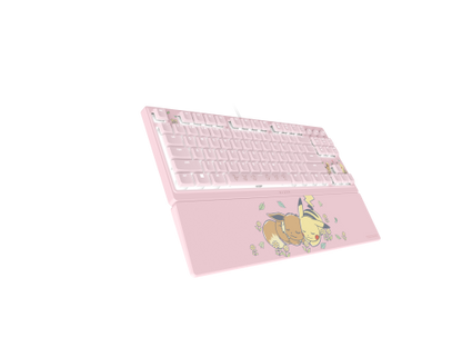 Razer Ornata V3 Tenkeyless â Pikachu & Eevee Edition teclado Juego USB Rosa_1